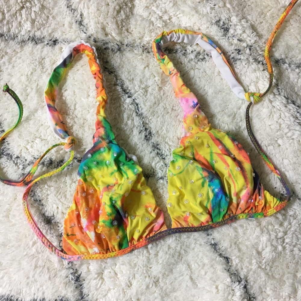 Letarte Tropical Bikini Top L